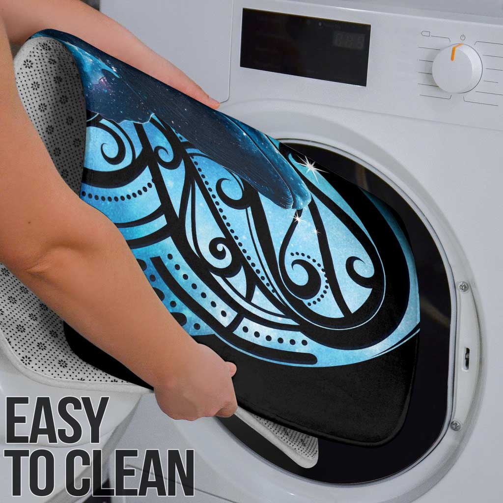 New Zealand Matariki Bathroom Set Maori Humpback Whale Galaxy