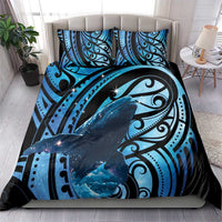 New Zealand Matariki Bedding Set Maori Humpback Whale Galaxy LT22 - Polynesian Pride