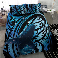 New Zealand Matariki Bedding Set Maori Humpback Whale Galaxy LT22 - Polynesian Pride