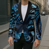 New Zealand Matariki Blazer Maori Humpback Whale Galaxy
