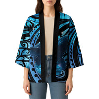 New Zealand Matariki Kimono Maori Humpback Whale Galaxy