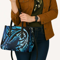 New Zealand Matariki Leather Bag Maori Humpback Whale Galaxy