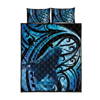New Zealand Matariki Quilt Bed Set Maori Humpback Whale Galaxy LT22 - Polynesian Pride