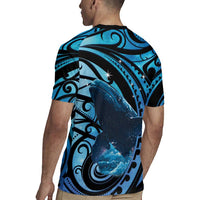 New Zealand Matariki Rugby Jersey Maori Humpback Whale Galaxy