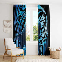 New Zealand Matariki Window Curtain Maori Humpback Whale Galaxy
