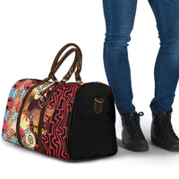 Papua New Guinea Pidgin Language Week Travel Bag Halo Olgeta Tok Pisin Wik Bird Of Paradise Oro Batik LT22 - Polynesian Pride