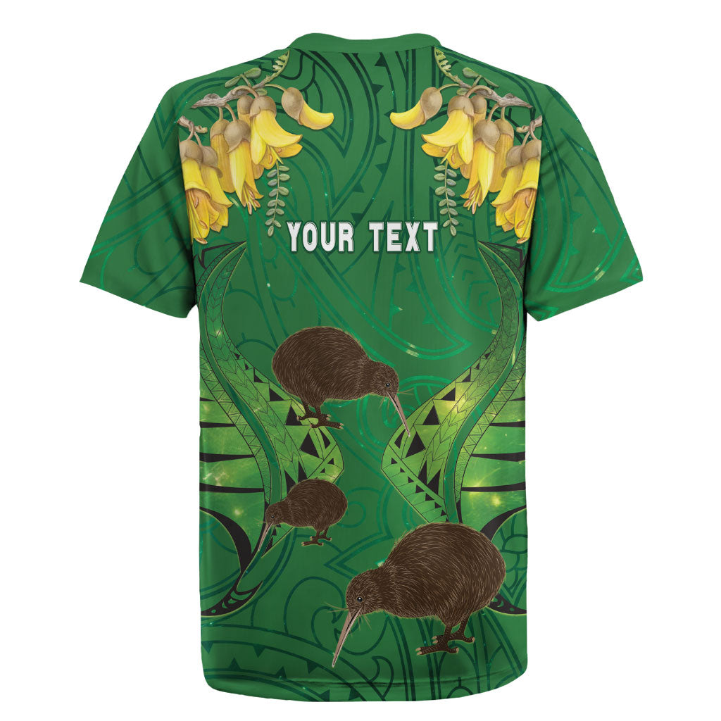 Personalised South Canterbury Anniversary Day Rugby Jersey Kiwi Kowhai Silver Fern Maori Pattern LT22 - Polynesian Pride