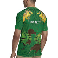 Personalised South Canterbury Anniversary Day Rugby Jersey Kiwi Kowhai Silver Fern Maori Pattern LT22 - Polynesian Pride