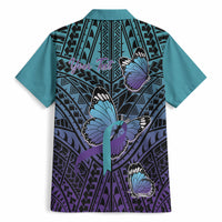 Personalised New Zealand Suicide Prevention Month Hawaiian Shirt Maori Mauri Tu Mauri Ora Polynesian Pattern LT22 - Polynesian Pride