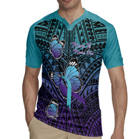 Personalised New Zealand Suicide Prevention Month Rugby Jersey Maori Mauri Tu Mauri Ora Polynesian Pattern LT22 - Polynesian Pride