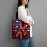 Aotearoa Iwi Ngapuhi Tote Bag Tuhoronuku Kite United Tribes Flag Maori Pattern LT22 - Polynesian Pride
