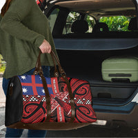 Aotearoa Iwi Ngapuhi Travel Bag Tuhoronuku Kite United Tribes Flag Maori Pattern LT22 - Polynesian Pride