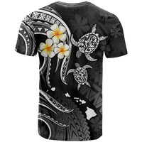 Custom Lanai Hawaii T Shirt Polynesian Tattoo and Pacific Plumeria White Vibe LT9 - Polynesian Pride