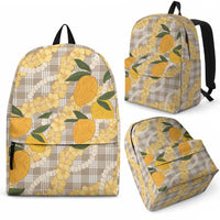 Maku'e Hawaiian Mango Palaka Backpack Aloha Hibiscus Pikake Lei LT9 - Polynesian Pride