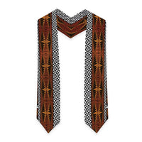 Malo e Lelei Tonga Graduation Stole Tongan Ngatu Tapa Cloth LT14 - Polynesian Pride