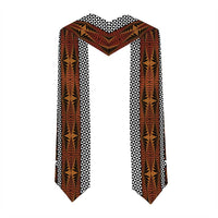 Malo e Lelei Tonga Graduation Stole Tongan Ngatu Tapa Cloth LT14 - Polynesian Pride