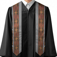 Malo e Lelei Tonga Graduation Stole Tongan Ngatu Tapa Cloth LT14 - Polynesian Pride
