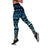 Maori Niho Taniwha Te Wheiao Leggings Moana Blue - Polynesian Pride
