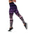 Maori Niho Taniwha Te Wheiao Leggings Waiporoporo - Polynesian Pride