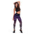 Maori Niho Taniwha Te Wheiao Leggings Waiporoporo - Polynesian Pride