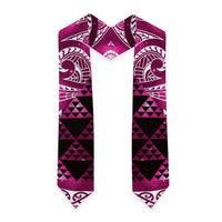 Matariki New Zealand Graduation Stole NZ Niho Taniwha Maori New Year Pink Galaxy