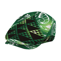 Matariki New Zealand Jeff Hat NZ Niho Taniwha Maori New Year Green Galaxy LT14 - Polynesian Pride