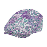 Mele Kalikimaka Hawaii Christmas Jeff Hat Poni Seamless Floral Motif - Polynesian Pride