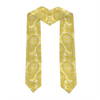 Melemele Hawaii Breadfruit Palaka Motifs Graduation Stole LT14 - Polynesian Pride