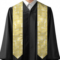 Melemele Hawaii Breadfruit Palaka Motifs Graduation Stole LT14 - Polynesian Pride