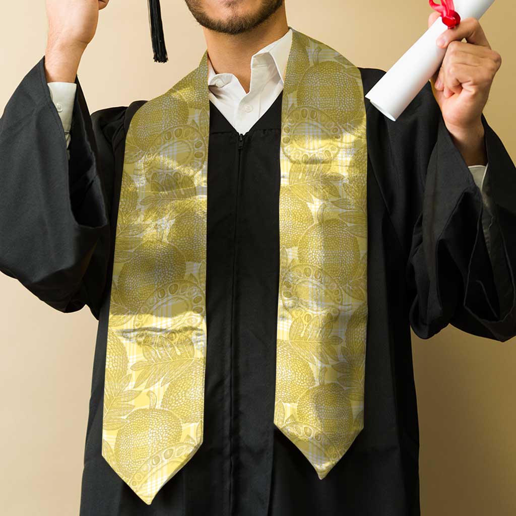 Melemele Hawaii Breadfruit Palaka Motifs Graduation Stole LT14 - Polynesian Pride