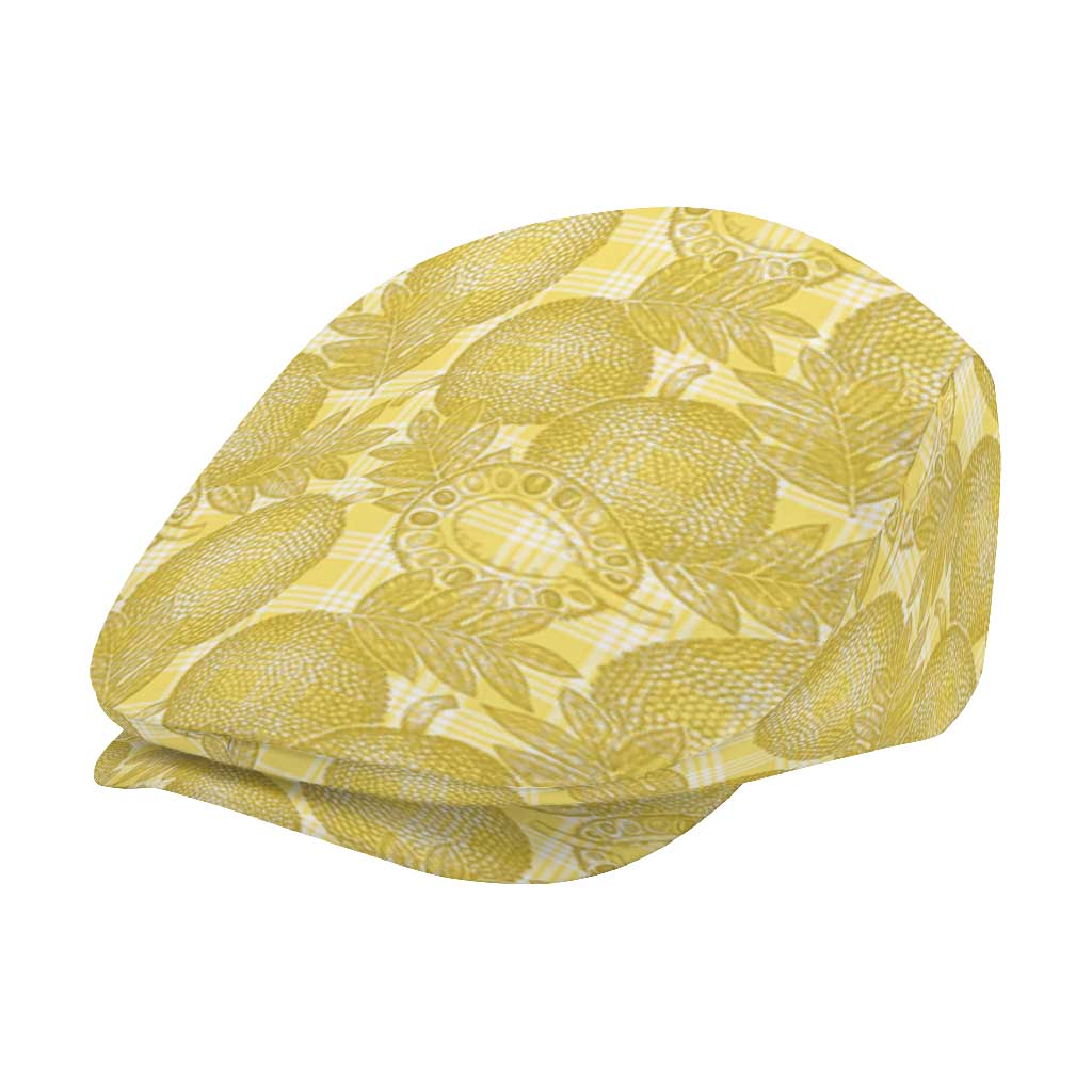 Melemele Hawaii Breadfruit Palaka Motifs Jeff Hat LT14 - Polynesian Pride