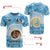 Custom Photo Sanma Province T Shirt Vanuatu Yumi Indipendens Dei CTM09