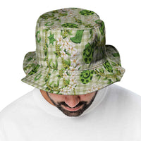 Mokihana Maile Ilima Leis Paniolo Palaka Bucket Hat Hawaiian Omaomo Ala Spirit LT9 - Polynesian Pride