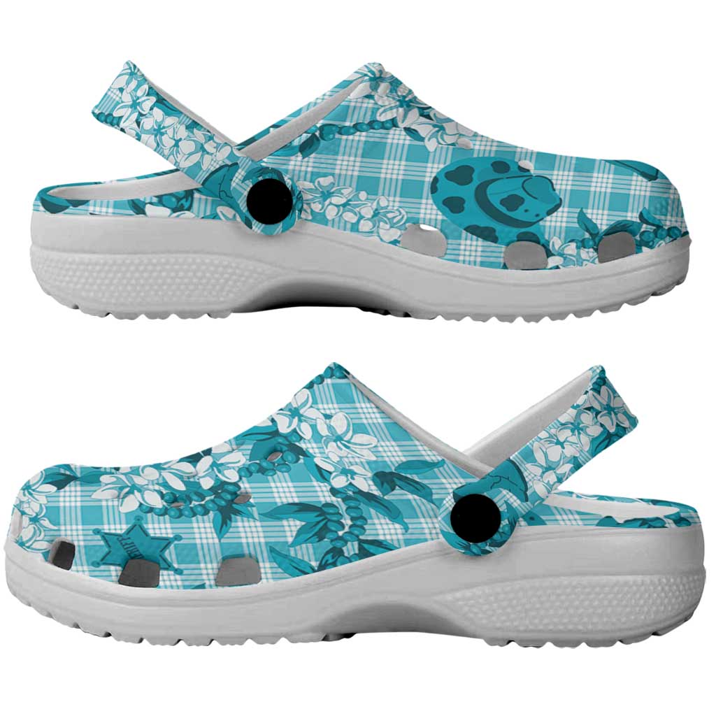 Mokihana Maile Ilima Leis Paniolo Palaka Clogs Shoes Hawaiian Polu Opa Spirit LT9 - Polynesian Pride