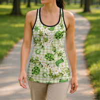 Mokihana Maile Ilima Leis Paniolo Palaka Hollow Tank Top Hawaiian Omaomo Ala Spirit LT9 - Polynesian Pride