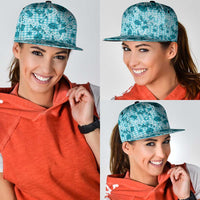 Mokihana Maile Ilima Leis Paniolo Palaka Snapback Cap Hawaiian Polu Opa Spirit - Polynesian Pride