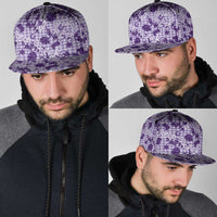 Mokihana Maile Ilima Leis Paniolo Palaka Snapback Cap Hawaiian Poni Spirit - Polynesian Pride