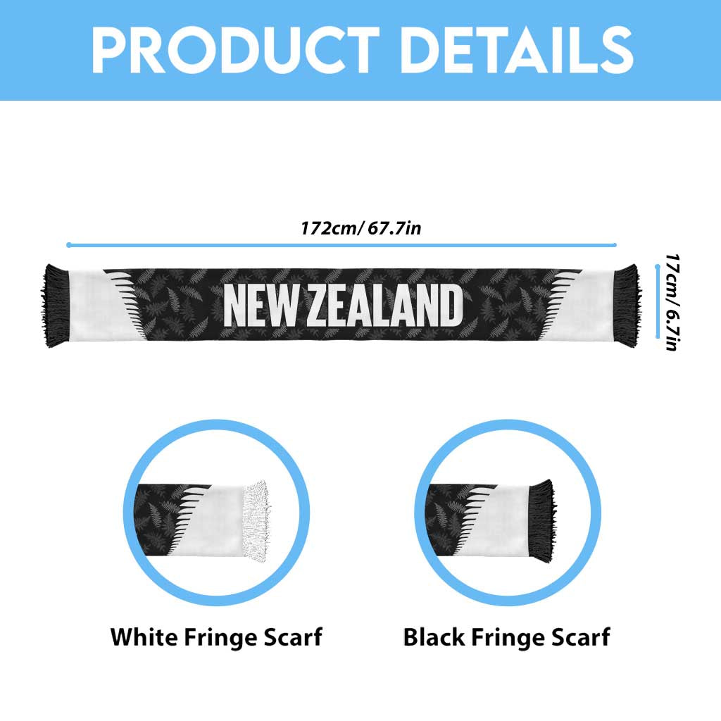 New Zealand 2026 Football Soccer Scarf Come On Aotearoa LT14 - Polynesian Pride
