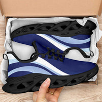 New Zealand Clunky Sneakers Flag-Inspired Curve Style LT05 - Polynesian Pride