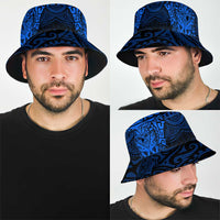 New Zealand Rugby All Blue Bucket Hat Silver Fern All Black Mix Ta Moko LT9 - Polynesian Pride