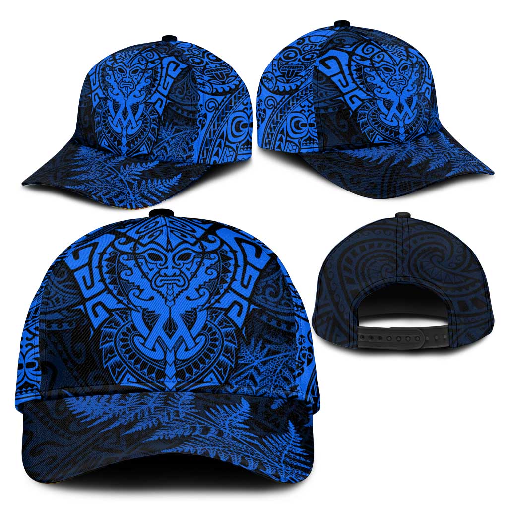 New Zealand Rugby All Blue Classic Cap Silver Fern All Black Mix Ta Moko LT09