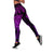 New Zealand Rugby All Purple Leggings Silver Fern All Black Mix Ta Moko LT09
