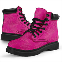 New Zealand Silver Fern Rugby All Season Boots Go Aotearoa World Cup Pink Version LT14 - Polynesian Pride