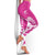 New Zealand Silver Fern Rugby Leggings Go All Black Maori Pink Version - Polynesian Pride