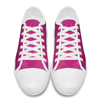 New Zealand Silver Fern Rugby Low Top Shoes Go Aotearoa World Cup Pink Version LT14 - Polynesian Pride