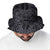 New Zealand Taiaha Maori Bucket Hat Minimalist Silver Fern All Black LT09