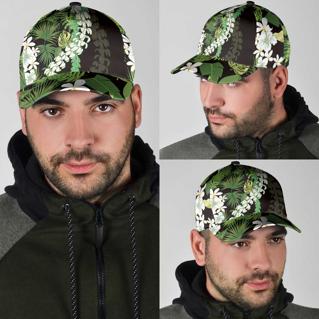 Omaomao Aloha Hawaii Lei Classic Cap Tropical Flowers Elegant Vibe LT14