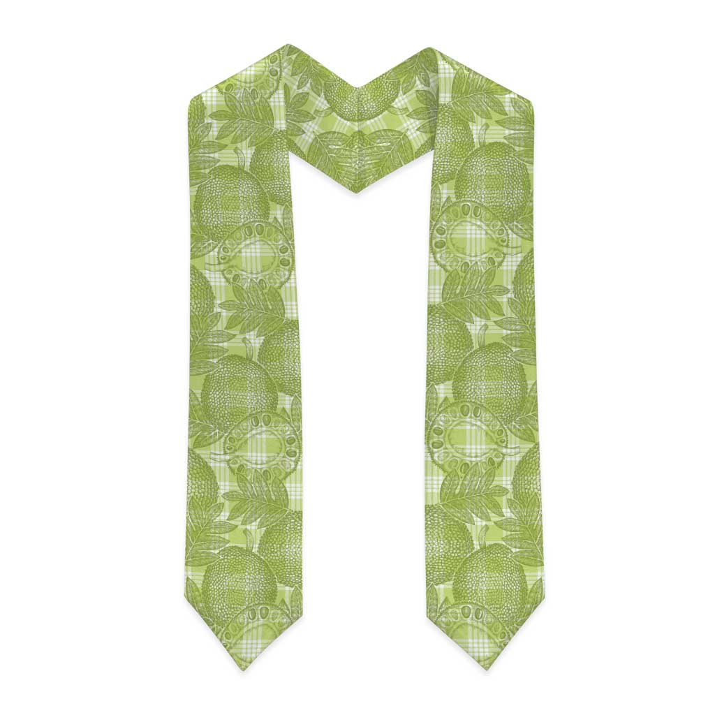 Omaomao Hawaii Breadfruit Palaka Motifs Graduation Stole LT14 - Polynesian Pride