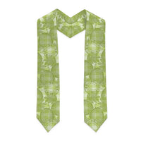 Omaomao Hawaii Breadfruit Palaka Motifs Graduation Stole LT14 - Polynesian Pride