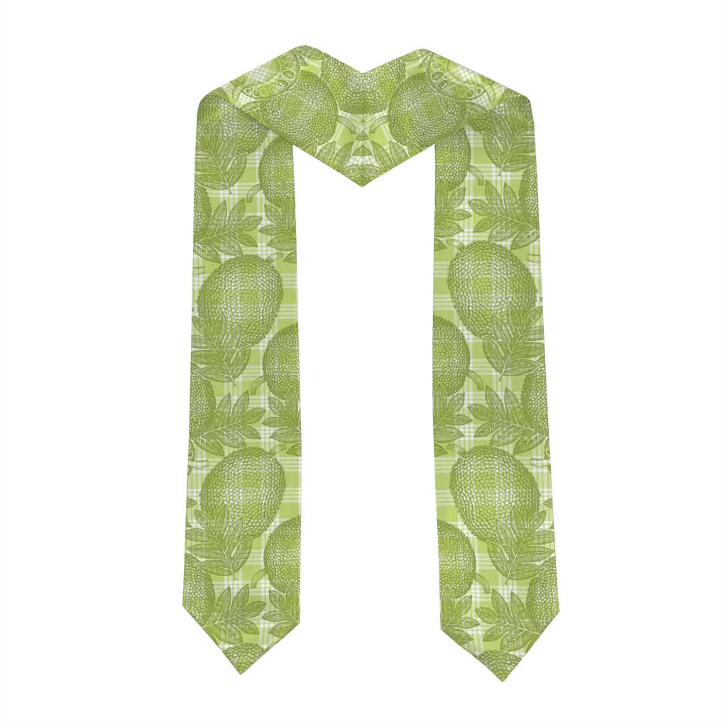 Omaomao Hawaii Breadfruit Palaka Motifs Graduation Stole LT14 - Polynesian Pride